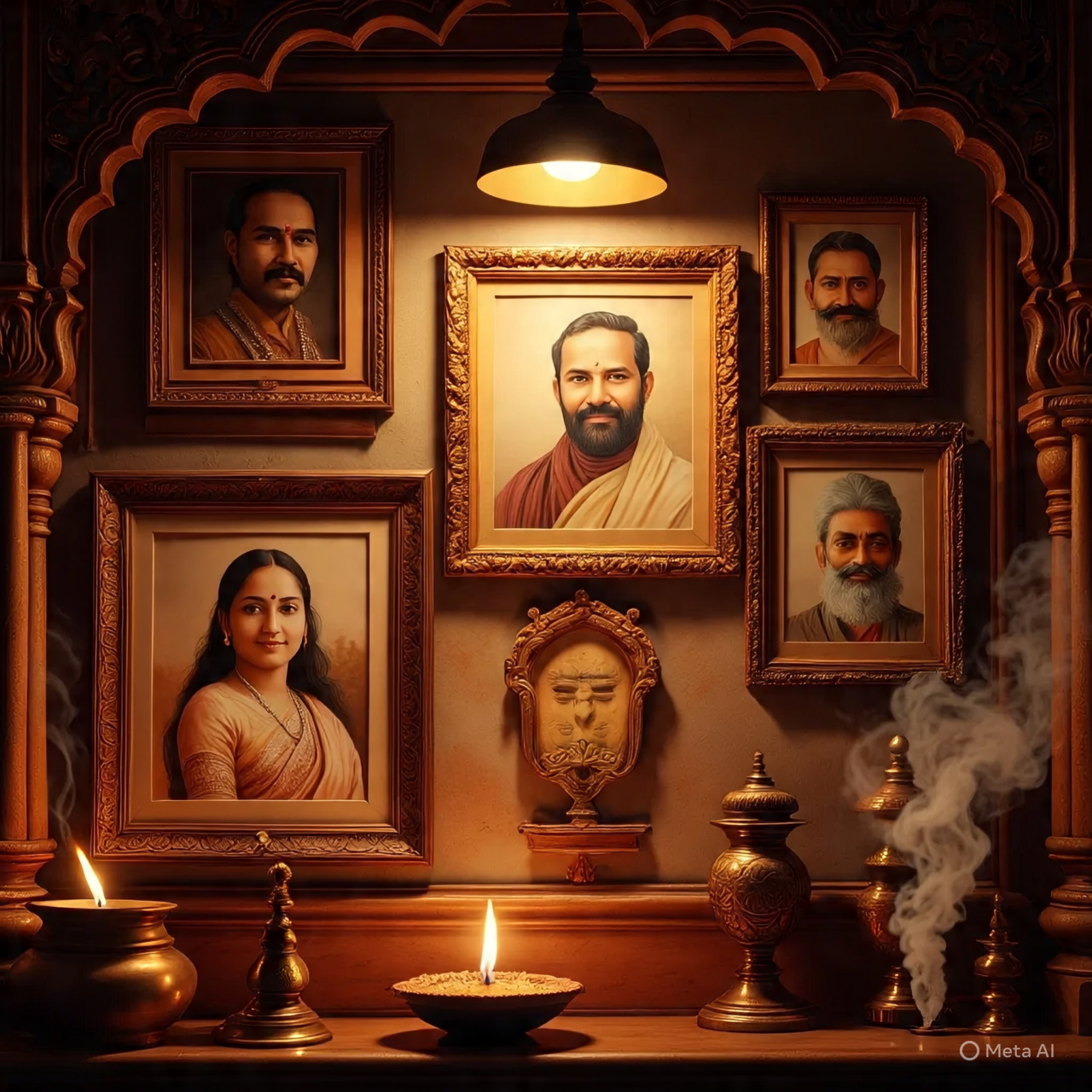 Ancestral Portrait Wall - Pitra Dosh